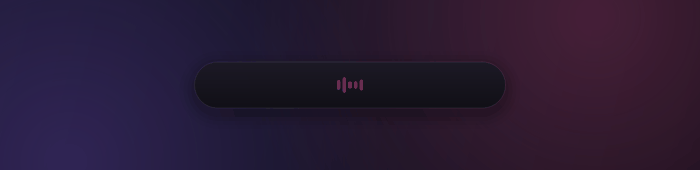 The Tiro overlay during a dictation